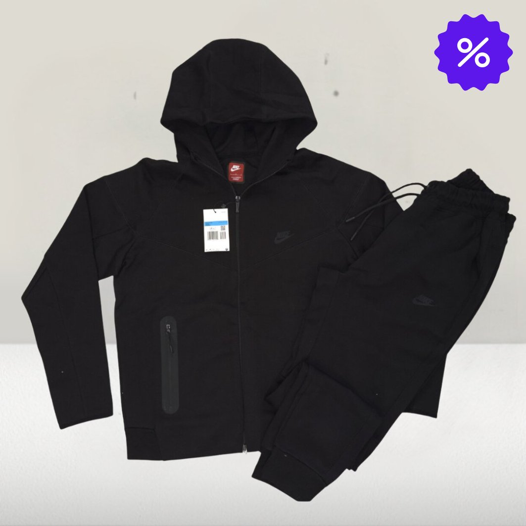 Tech Fleece Negru