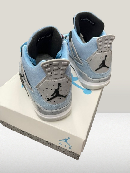 Jordan 4 University Blue PIELE [Full-Box]