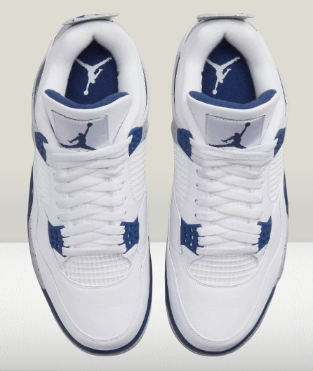 NIKE AIR JORDAN 4 NAVY BLUE RETRO HIGH BLEU ALB WHITE PIELE REPS REPLICA CHINA ROMANIA TURCIA PIELE DAMA BARBATI UNISEX DRIP NOU adidasi sneakeri teniși încălțăminte pantofi sport original autentic calitate fashion c casual performanta clasic atemporal eleganta inovație funcțional modern lux GEORDANI ADIDASI IEFTINI JORDANI IEFTINI JORDANI ALBI JORDAN 4 DE VANZARE JORDAN 4 GRI BUCURESTI ADIADSI PREDARE PERSONALA