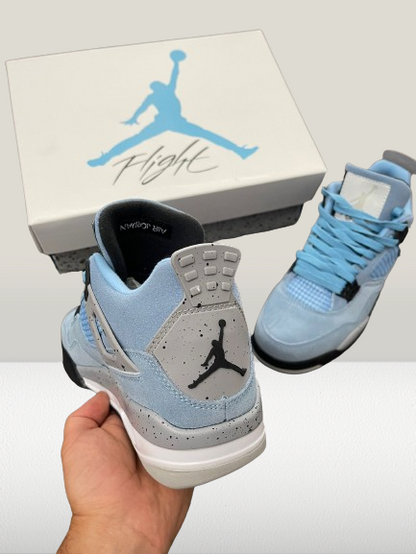 Jordan 4 University Blue PIELE [Full-Box]