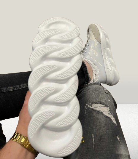 Backside view of Top view of Versace Chain 