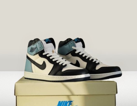 Jordan 1 OBSIDIAN with nike box