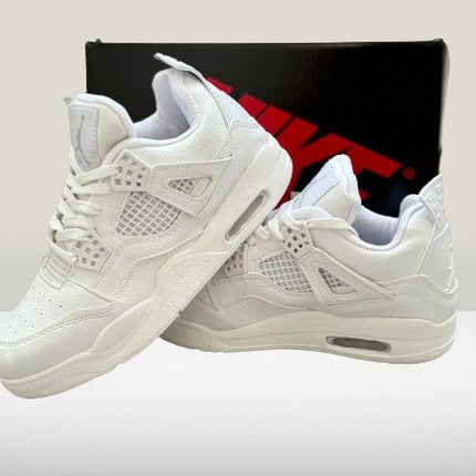 Jordan 4 White casual styling for men and women
