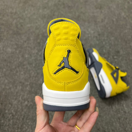 Jordan Retro 4 Lightning OG - Jumpman Logo