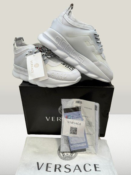Lightweight Versace Chain Reaction White for men