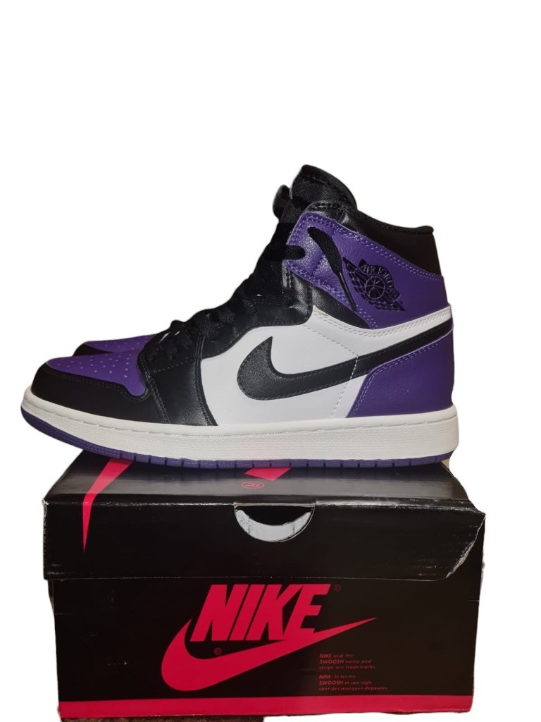 Nike Jordan 1 Purple Court with box
