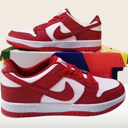 Nike dunk panda low shoes side view