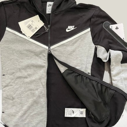Partea superioară Nike Tech Fleece GRI - NEGRU