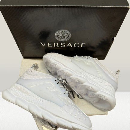 Versace Chain Reaction White with original box