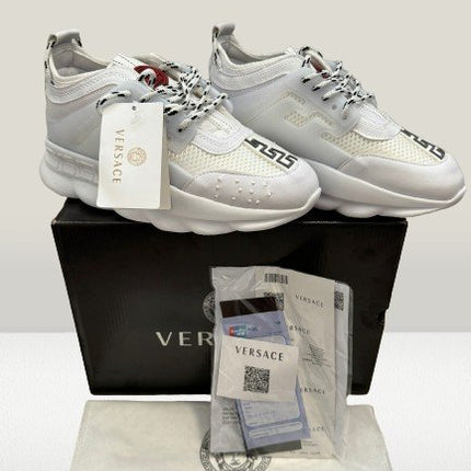 Women’s Versace Chain Reaction White sneakers