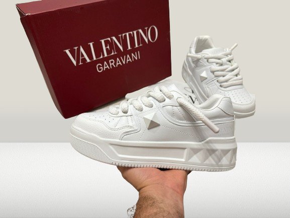 Valentino Garavani Full - White [LA OFERTĂ] - ShoeResidenceVALENTINO GARAVANNI PANTOF ADIDAS CASUAL ALB NEGRU WHIITE ALB PIELE NOU DE VANZARE REDUCERE OFERTA ROPE LACES SHOES TENES SNEAKER OLX SHOERESIDENCE SHOE RESIDENCE REPLICA VALENTINO GARAVANNI PANTOFALENTINO GARAVANNI PANTOF ADIDAS CASUAL ALB NEGRU WHIITE ALB PIELE NOU DE Valentino Garavani, Pantof, Adidas, Casual, Alb, Negru, Sneakers, Incaltaminte, Sport, Fashion, Streetwear, Moda, Stil Urban, Comod, Original, Autentic, Calitate, Premium