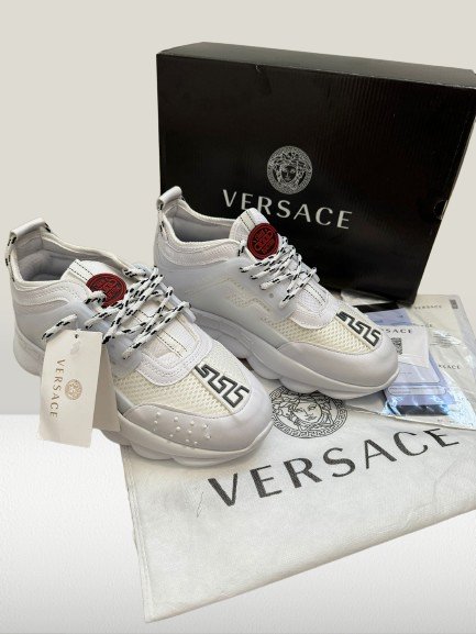 Versace Chain - Reaction ALB [FULL - BOX] - ShoeResidenceVersace Chain Reaction Alb, Versace Sneakers, Versace Pantof Nou, Versace Adidas, VERSACE Unisex, Adulti, Barbati, Dama, Copii, Versace Fashion, Versace Trend, Versace Design, Versace Casual, Versace Collection, ADIDASI VERSACE, VERSACE ALB, VERSACE CHAIN REACTION ALB, ADIDASI ALBI, VERSACE TURCIA, VERSACE CHAIN REACTION ROMANIA, VERSACE ALB, ADIDASI VERSACE BARBATI, VERSACE DAMA, ADIDASI VERSACE DAMA , ADIDASI VERSACE ALB, ADIDASI VERSACE