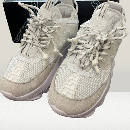 Versace Chain - Reaction Alb PIELE NATURALĂ [FULL - BOX + ACCESORII] - ShoeResidenceVersace Chain Reaction alb, adidași Versace Chain Reaction albi, Versace Chain Reaction de vânzare, Versace Chain Reaction originali, Versace Chain Reaction online, cumpără Versace Chain Reaction alb, pantofi sport Versace Chain Reaction alb, VeVersace36