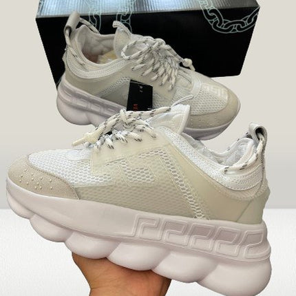Versace Chain - Reaction Alb PIELE NATURALĂ [FULL - BOX + ACCESORII] - ShoeResidenceVersace Chain Reaction alb, adidași Versace Chain Reaction albi, Versace Chain Reaction de vânzare, Versace Chain Reaction originali, Versace Chain Reaction online, cumpără Versace Chain Reaction alb, pantofi sport Versace Chain Reaction alb, VeVersace36